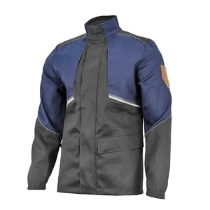 Куртка сварщика BRODEKS FS28-01, т.синий/черный, размер M